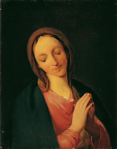 Madonna, 1840 - Август фон Петтенкофен