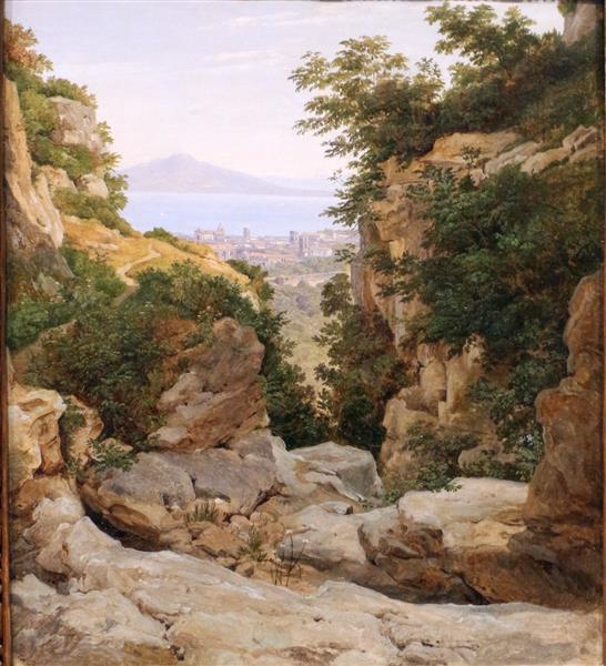 Italian landscape, c.1821 - c.1824 - Heinrich Reinhold