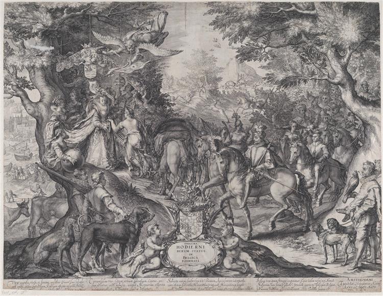 Allegory of the Flourishing State of the United Provinces, 1602 - Jan Saenredam