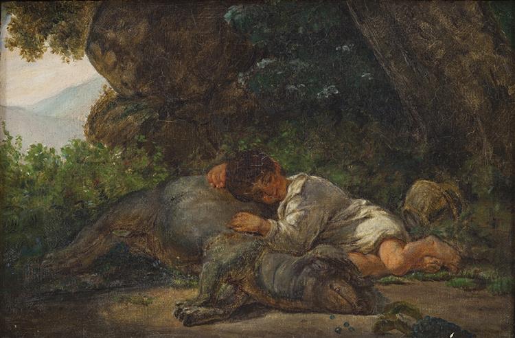Two Friends, 1835 - Ernst Meyer