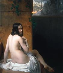 Susanna at her Bath - Francesco Hayez