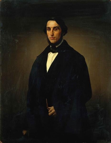 Portrait of Alessandro Negroni Prati Morosini, 1853 - Francesco Hayez