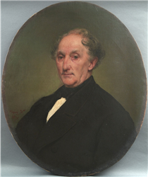 Portrait of Ferdinando Ranci Ortigosa - Francesco Hayez