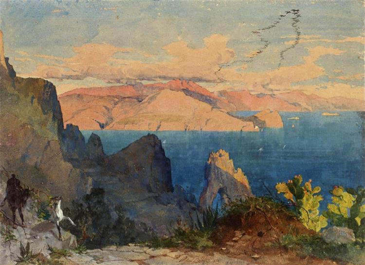 Capri, 1853 - Alfred Downing Fripp