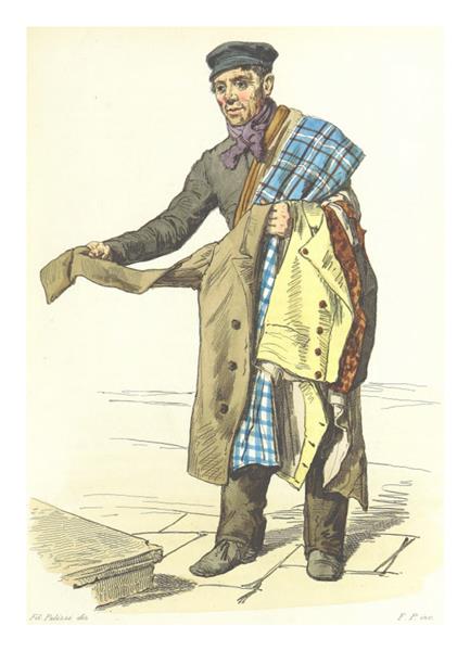 The old stuff seller, 1853 - Філіппо Паліцці