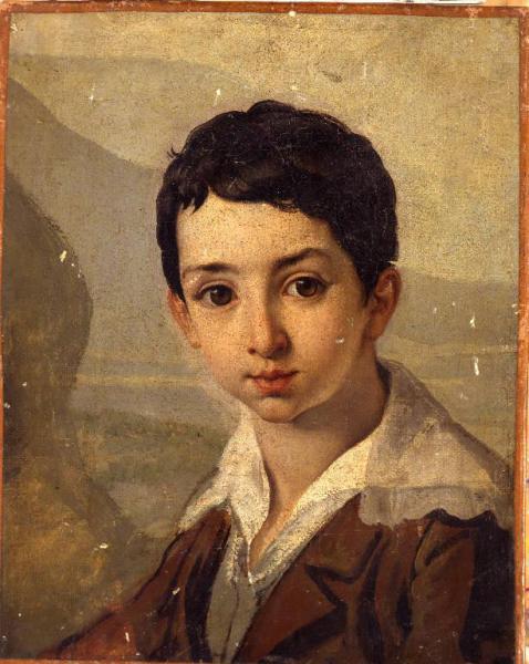Head of a boy, 1842 - Франческо Хайес