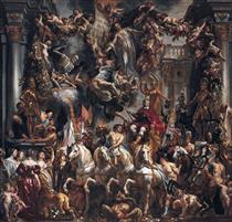 Triumph of Frederik Hendrik - Якоб Йорданс