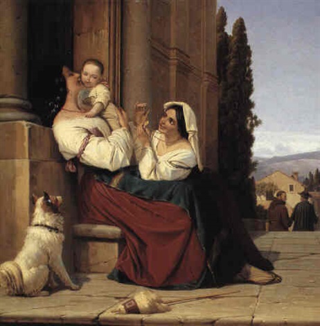 In a city in the Roman, 1867 - Jørgen Sonne