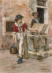 At the well - Alessandro Zezzos