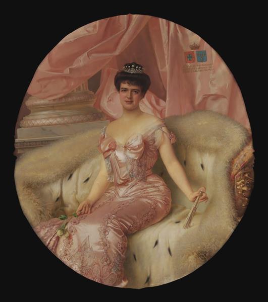 Portrait of Amélie d'Orléans, 1905 - Vittorio Matteo Corcos