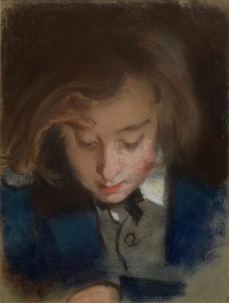 The artist's son (Edmond Dehodencq) - Alfred Dehodencq