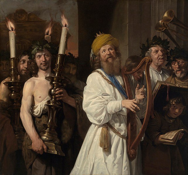 David Playing the Harp, 1670 - Jan de Bray