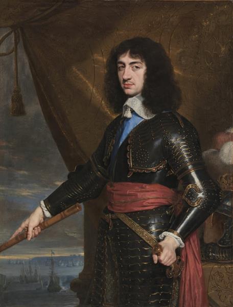 Portrait of King Charles II of England, 1653 - Philippe de Champaigne