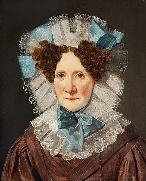 Wife of Jens von Benzon - Wilhelm Bendz