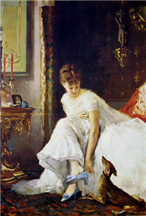 Lady in white - Vito D’Ancona