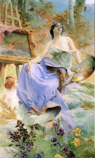 Painting, 1889 - Поль Франсуа Квинсак