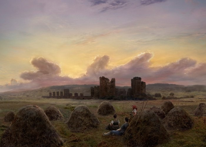 Rest at the Hay Harvest, 1834 - Каспар Давид Фрідріх