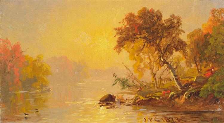 Landscape, 1873 - Джаспер Фрэнсис Кропси