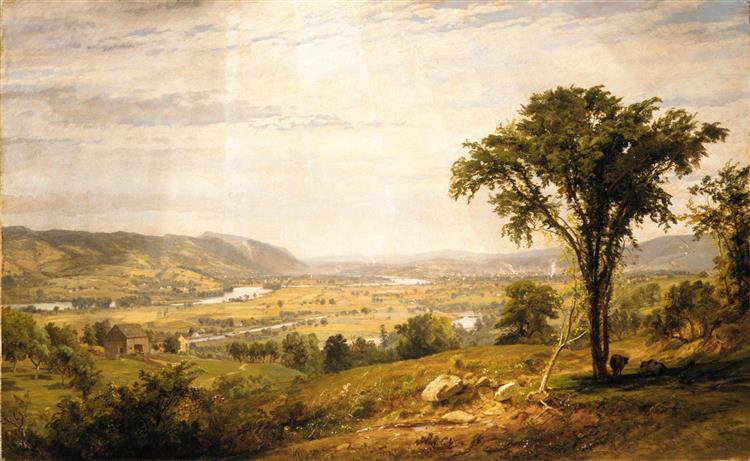 Wyoming Valley, Pennsylvania, 1864 - Джаспер Фрэнсис Кропси