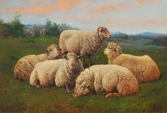 Springtime Pastoral - Arthur Fitzwilliam Tait