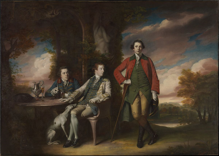 The Honorable Henry Fane (1739–1802) with Inigo Jones and Charles Blair - Joshua Reynolds