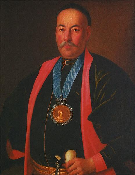 Portrait of S.D. Efremov - Carl-Ludwig Johann Christineck