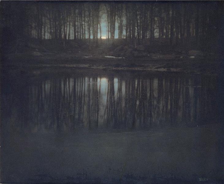 The Pond—Moonlight, 1904 - 愛德華·史泰欽