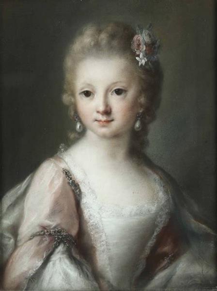 Portrait of a young girl - Розальба Каррьера