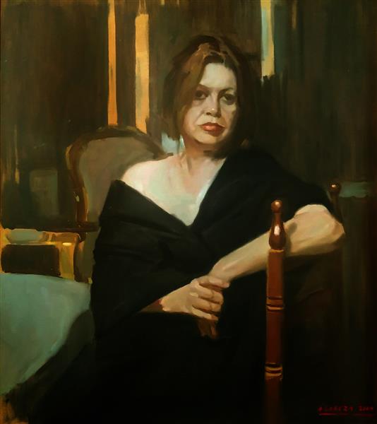 Woman in living room, 2004 - Alejandro Cabeza
