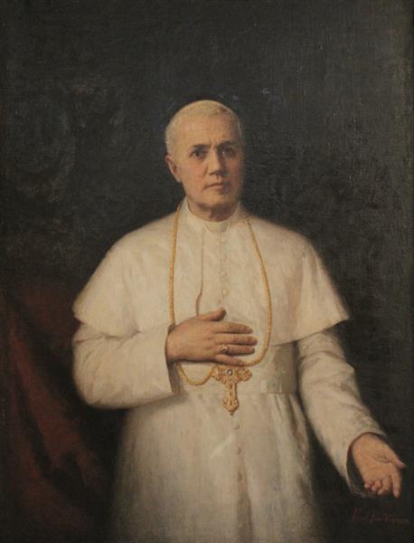 Portrait of Pope Pius X - Noè Bordignon