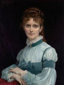 Portrait of Miss Fanny Clapp - 卡巴內爾