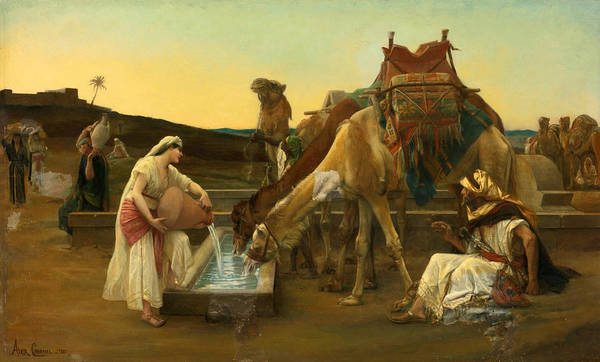 Rebecca and Eliezer, 1883 - 卡巴內爾
