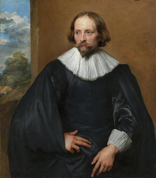Portrait Of Quintijn Symons - Antoon van Dyck