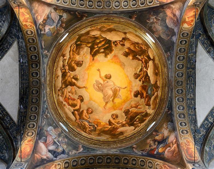 Saint John the Evangelist - Antonio da Correggio