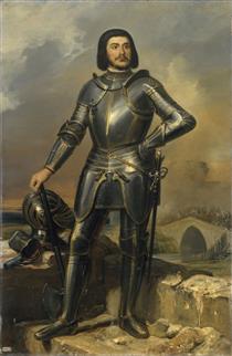 Gilles de Laval, Sire of Rais, companion of Joan of Arc, Marshal of France (1404-1440) - Éloi Firmin Féron
