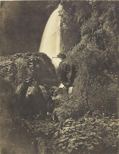 Tivoli, Aniene Waterfall, c.1850 - Giacomo Caneva