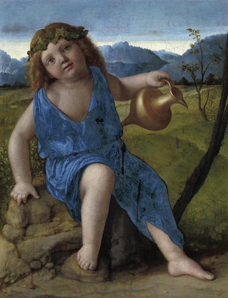 The Infant Bacchus - Giovanni Bellini