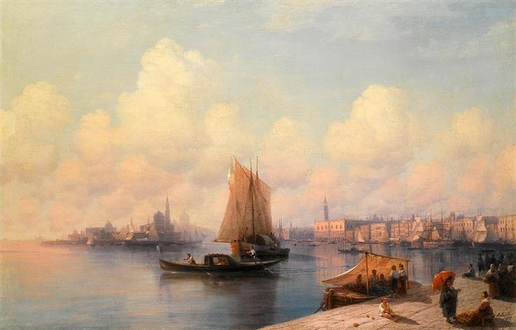 Venice - Ivan Konstantinovich Aivazovskii