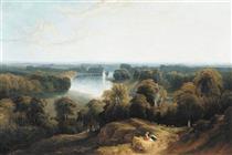 A view of the thames from richmond hill - John Martin