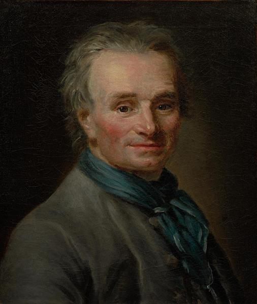 Portrait of Jean-Baptiste Lemoyne the Younger - 伊莉莎白·維傑·勒布倫