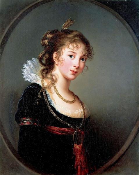 Princess Louise of Prussia Princess Antoni Henryk Radziwill - Élisabeth Vigée-Lebrun