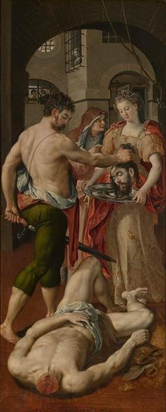 Beheading of John the Baptist - Мартин де Вос