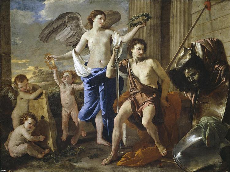 The Triumph of David, c.1630 - Nicolas Poussin