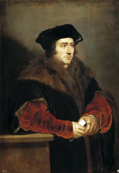 Portrait of Sir Thomas More - Питер Пауль Рубенс