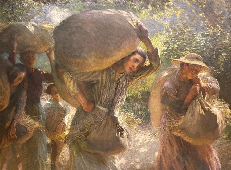 Gleaners Coming Home, 1904 - Джордж Клаузен