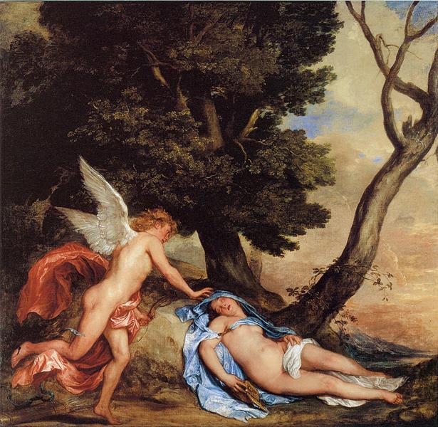 Cupid and Psyche, 1639 - 1640 - Anton van Dyck