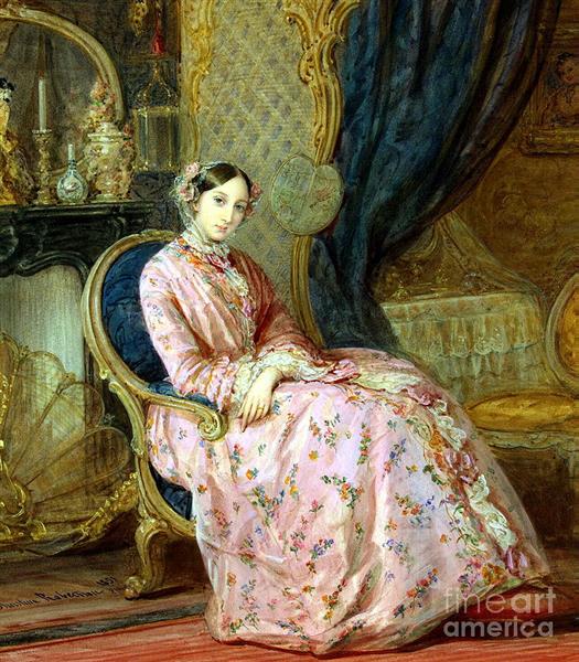 Portrait of Grand Duchess Elena Pavlovna Christina Rob - Кристина Робертсон