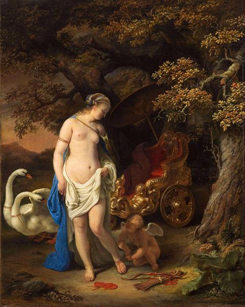 Venus and Cupid - Ferdinand Bol