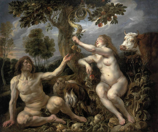 Adam and Eve - 雅各布·乔登斯