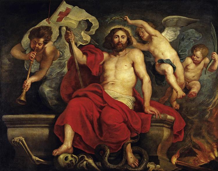 Christ Triumphant over Sin and Death - Пітер Пауль Рубенс